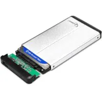 Контейнер для жесткого диска Gembird EE2-U3S-2-S Silver-0