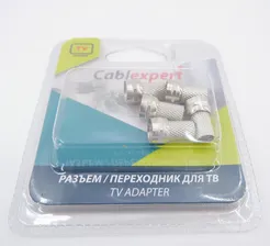 F-Коннектор Gembird Cablexpert для кабеля RG6 18mm 5шт SPL6-01