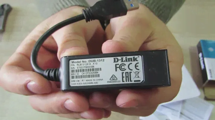 DUB E100BD1A, Перехідник USB -- Ethernet RJ45 (DUB-E100) D-Link