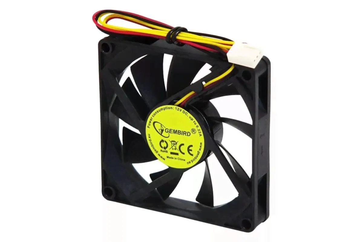 Вентилятор 80x80x15мм Gembird D8015SM-3, 2600rpm, Sleeve, 3pin MB