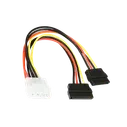 Кабель Gembird Molex - 2xSATA 0,15м