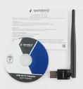 Сетевой адаптер WiFi Gembird 150 Мбит, USB, 802.11bgn (WNP-UA-010) (art.: 3920bdd7d3b5a)
