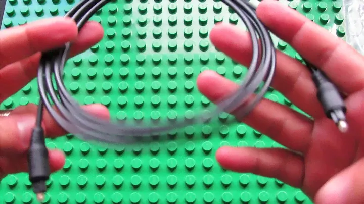 Unboxing 2M Toslink Optical Fiber Digital Audio Cable