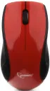 Мышь беспроводная Gembird MUSW-320-R красный USB + радиоканал