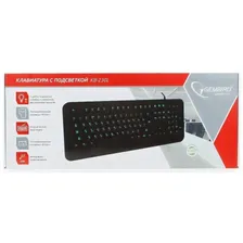 Клавиатура Gembird KB-230L black (KB-230L) в Москве