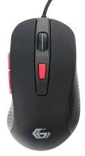 Мышь игровая Gembird MG-790 2400 dpi/ 5кнопок+колесо-кн. /кабель тканевый 1,5м