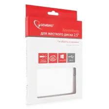 Внешний корпус Gembird EE2-U2S-41 2.5" silver (EE2-U2S-41-S) в Москве