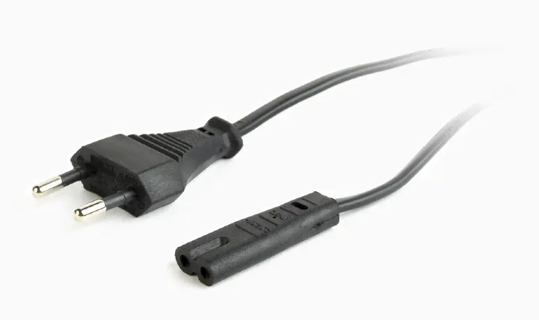 Кабель питания для ноутбуков, аудио/видео техники Gembird PC-184-VDE-1.8M 1,8м 2pin-0