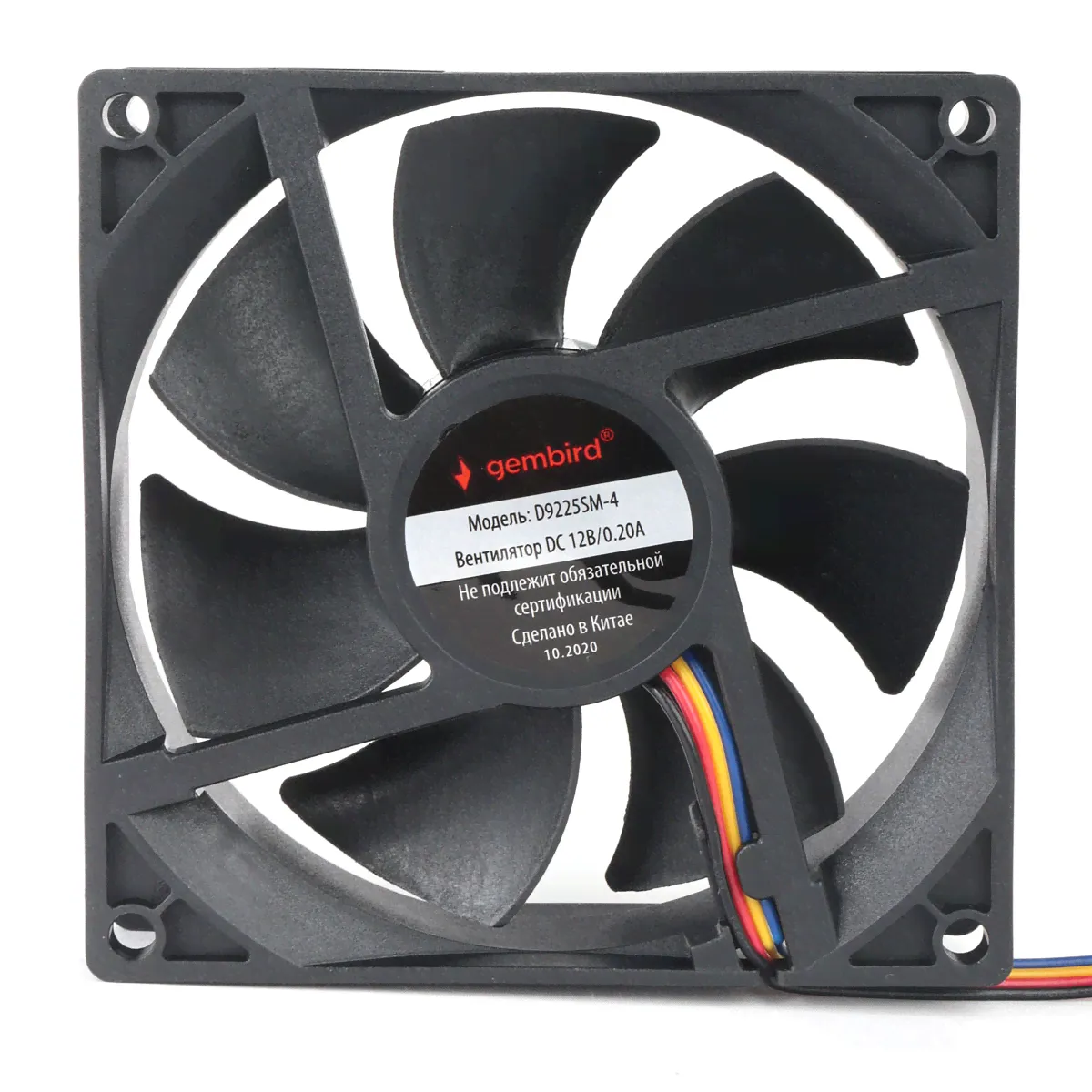 Вентилятор Gembird D9225SM-4, 92 мм, 1шт-0