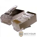 Gembird коннектор кат 5, экранированный RJ45 FTP8P8C(100 шт. в уп.)