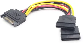 Разветвитель Gembird SATA - 2x SATA, 0.15м (CC-SATAM2F-01)