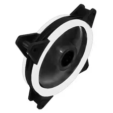 Вентилятор Gembird D12025S12L-W, 120 мм, 1шт, белый