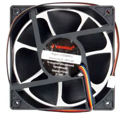 Вентилятор GEMBIRD D12038HM-4, 120 мм, 2500 rpm