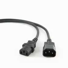 Кабель питания Gembird/Cablexpert, IEC320-C13 - IEC320-C14, 1.8м, с заземлением (PC-189-VDE)