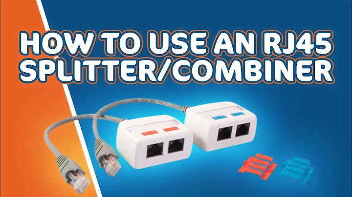 How to Use an RJ45 Splitter/Combiner