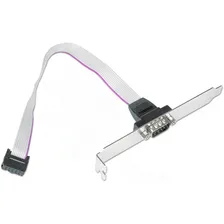 Кабель Gembird CCDB9RECEPTACLE, IDC 2x5-COM, серебристый