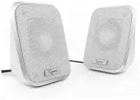 Акустическая система 2.0 Gembird SPK-100-W-0