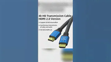 Amzwire Gold Plated HDMI 2.0 Cable 4k 60hz For PS4 TV and more#cables #HDMI #HDTV #VGA #TYPEC
