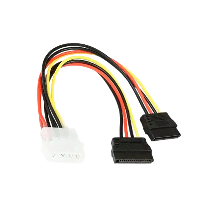 Кабель Gembird Molex - 2xSATA 0,15м-0
