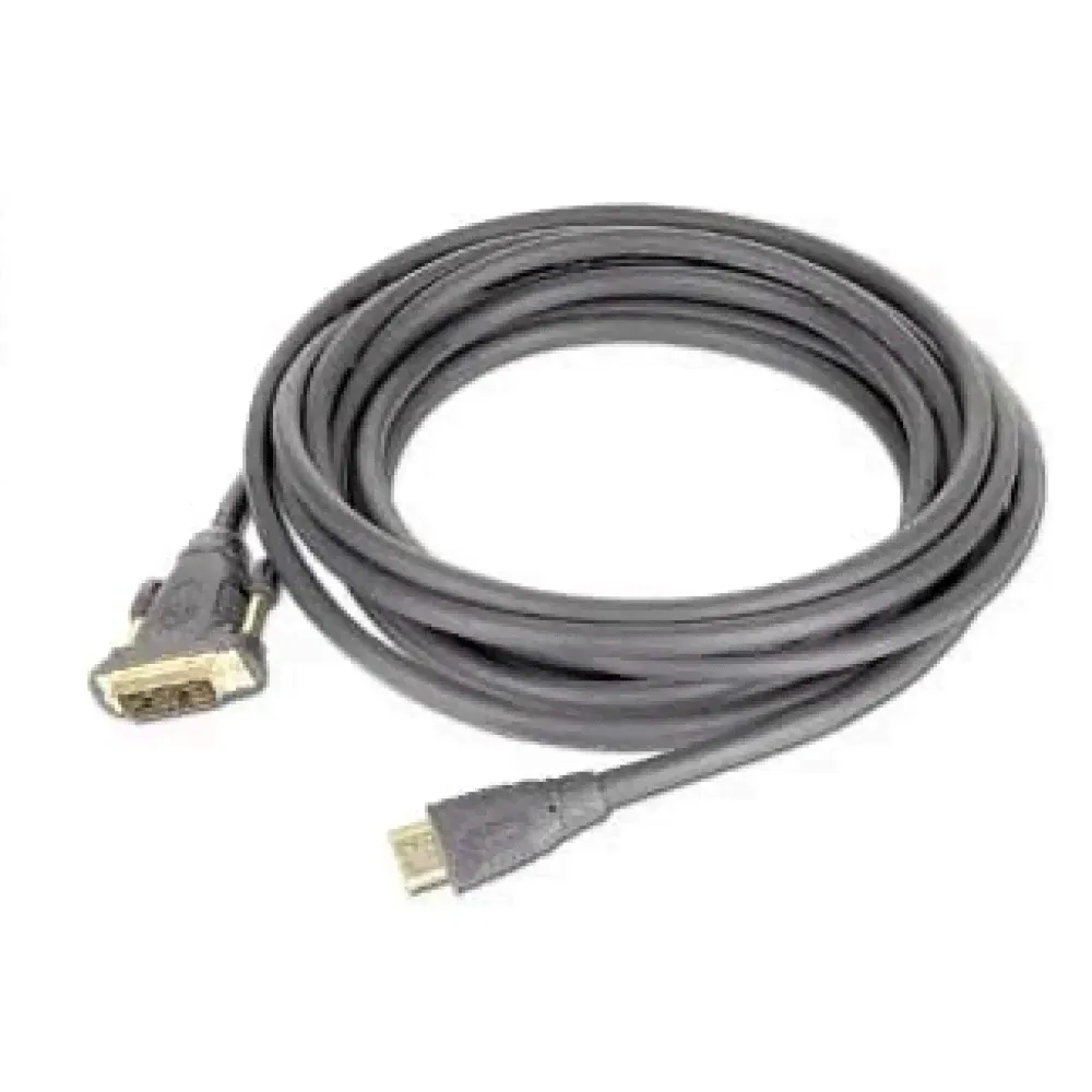 HDMIшт. - DVIшт. 1.8 м GOLD, Gembird CC-HDMI-DVI-6