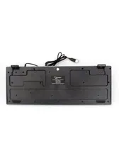 Клавиатура Gembird KB-220L USB, черный, 104 клавиши, подсветка Rainbow, 1.5м RU
