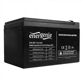 Батарея для ИБП Gembird, 12В, 12Ач (BAT-12V12AH)