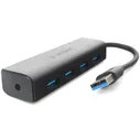 Концентратор USB Gembird UHB-C354, 4 порта, , разъём для дополнительного внешнего питания