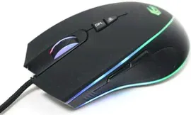 Мышь игровая Gembird MG-800, USB, 3200DPI, 6 кнопок+колесо-кнопка, кабель тканевый 1.8 м