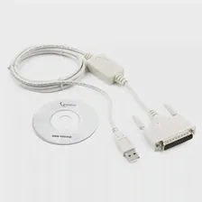 Конвертер COM устройство -> USB порт Gembird UAS112 DB25M/AM 1.8м