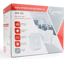 Gembird SPK-100 (черный) компьютерные колонки