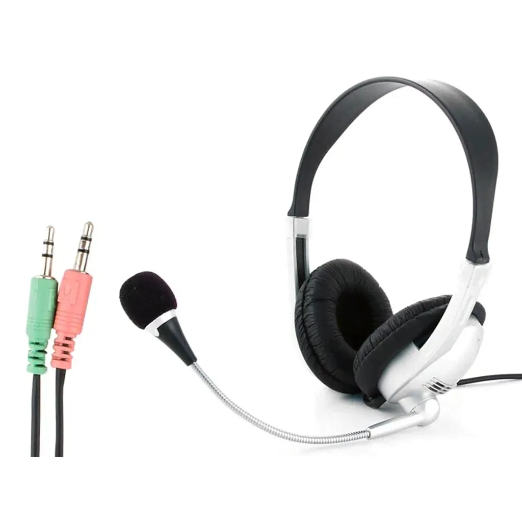 Наушники Gembird MHS-615 Silver-Black P195048