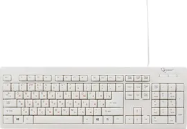 Gembird Клавиатура Клавиатура Gembird KB-8300U-R, USB, бежевый , RTL {40}, KB-8300U-R, бежевый